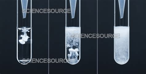 thick curdy precipitate vs thin curd percipitate test tube|precipitate appearance.